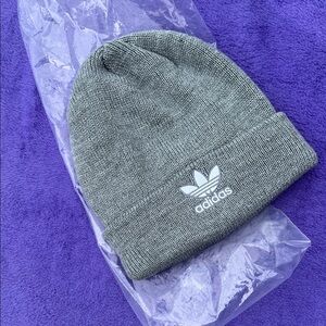 Adidas Classic Gray Knit Beanie
